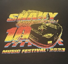 Shaky Knees 2023 Music Festival T-Shirt Atlanta Band Lineup Size Large *Read*