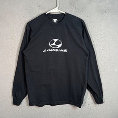 Limousine Skateboards Black Long Sleeve Graphic T Shirt Size Medium