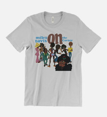 Miles Davis On The Corner T-Shirt Jazz Trumpet Legend Sketches In Spain brew lp