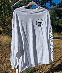 Vintage Oregon Archaeological Society White Longsleeve T Shirt Adult XL