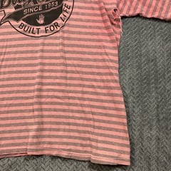 Vintage Body Glove Stripe Logo T-Shirt Men’s XL Red Surf Beach Faded 90s VTG