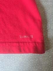 Adidas Climalite Performance Tee Women’s Pink Short Sleeve T-Shirt Size L