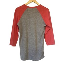 *NWOT* JERZEES Tri-Blend Raglan Baseball T-Shirt/Tee, Size Small