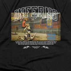 Gladiator Inferno Workout shirt, Gym tee, Pump cover, Retro, Classic art tshirt