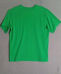 Helmut Lang Men’s Green Crewneck Logo Cotton Short Sleeve T-Shirt Sz MEDIUM