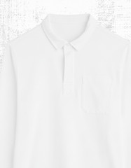 Men’s Seasalt Cotton Collared Button Up Rugby T-shirt Top Cotton Pockets White (