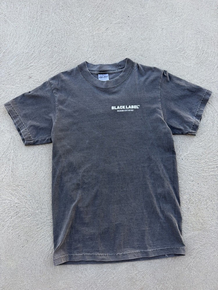 Shaka Wear Black Label ‘Earned Not Given’ Garment Dyed T-Shirt Size Small
