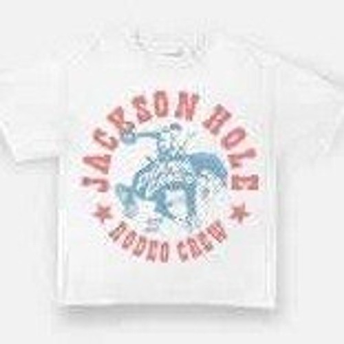 Diamond Cross Ranch White Men’s Overized Jackson Hole Rodeo Crew T Shirt Size 2X