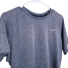 Nike Swim Shirt Men’s Medium Short Sleeve Crew Neck Rash Guard Active