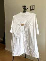 Vintage 90s Promo Tee Shirt “A@I Photo Lab and ZZYZX”. NEW: never be worn.