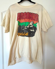 Brooklyn Mint Notorious B.I.G. “Brooklyn Biggie” Graphic Tee – Beige Large