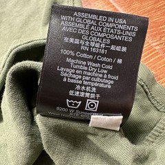 Rhude Oversized T Shirt Mens L Green Crop Boxy Relaxed Baggy Fit Fade Alt Street