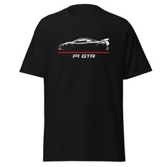 P1 GTR Twin Turbo V8 Hybrid Track Focused Hypercar Graphic Tee T-Shirt Gift