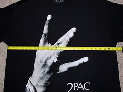 Licensed 2PAC “All Eyez On Me” black oversized t-shirt men’s sz XL tupac shakur
