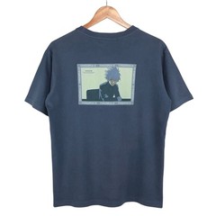Vintage Evangelion 3.0+1.0 Khara Kaworu Nagisa Big Logo Japan Anime Movie Tee L