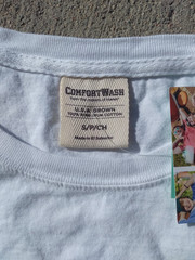 Comfort Wash Telluride Long Sleeve T Shirt Small NEW White