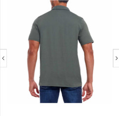 GERRY MEN’S ACTIVE POLO COMFORT STRETCH BRUSHED KNIT SHIRT(GREEN,XX-LARGE)NWT