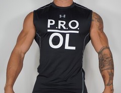 MEN’S “P.R.O. OL” COMPRESSION SHIRT SIZE 2XL