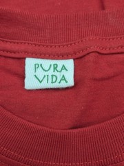 Pura Vida Costa Rica Bird Toucan Tropical Animal T Shirt Red Size Medium Unisex