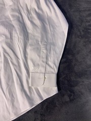 Brooks Brothers Milano Dress Shirt 17-35 White Non-Iron Supima Cotton Men’s