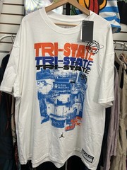 Nike Air Jordan Men’s Size XXL Tri-State 2025 NY vs NY Live On Lenox T Shirt New