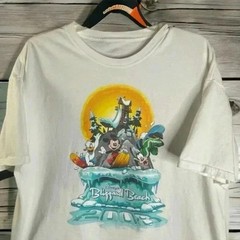 Disney Blizzard Beach 2008 XL Graphic Tee Mickey Goofy