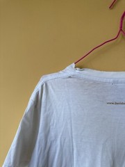 vintage NIKE Tennis Davidoff Swiss Indoors T-Shirt big logo white size L