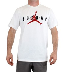 Nike Men’s Air Jordan T-Shirt CK4212, 100% Cotton Jordan Air Wordmark T-Shirt