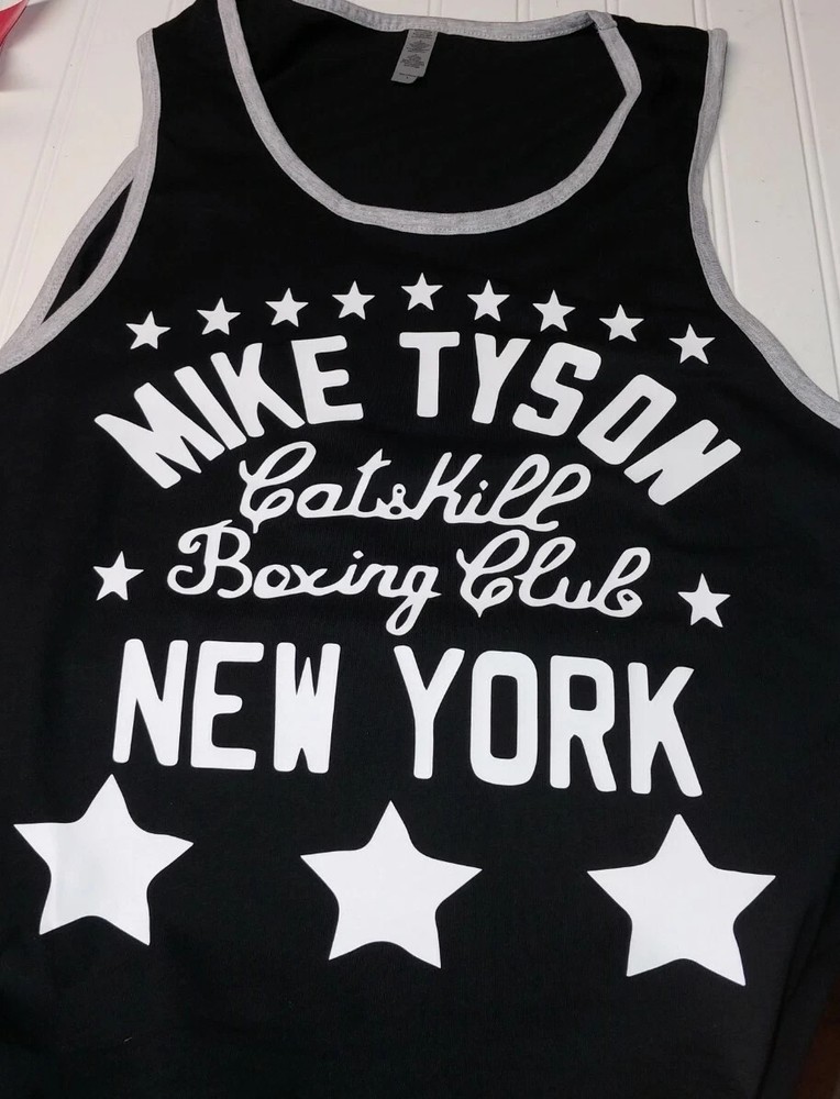 NEW Mike Tyson Boxing Brooklyn boxing club Kid Dynamite tshirt tank top new york