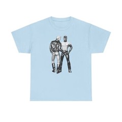 Vintage Print Kake Tom of Finland Gay Tee, LGBTQ Pride Retro T-Shirt Leather