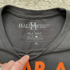 Halloween 2 Michael Myers Wear A Mask Shirt Black Size Mens XL