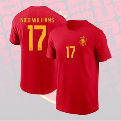 HOT! Spain National Team 2026 Name & Number Players Unisex Gift For Fan