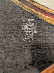 True Vintage Harley Davidson Concord NH T-Shirt 1985 Single Stitch Buttery Soft
