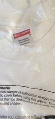 Supreme Est. 1994 Tee in White (FW21T43) WHITE Size L NWT