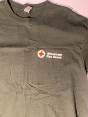 American Red Cross Yeti Set Donate Large Long-Sleeve T-Shirt – Blood Donation