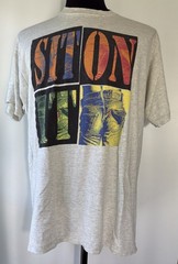 1990 Levi’s Jeans 501 Warhal Art Shirt Size Xl USA Sit On It