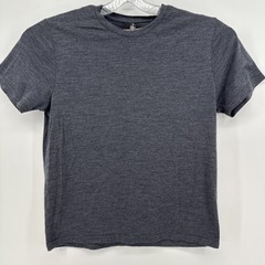 Merino Protect Shirt Mens Med Gray Lightweight Wool Crewneck Tee T-Shirt -Read