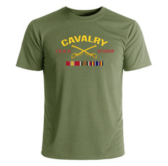 US Army Cavalry Iraq Veteran T-Shirt Officially Licensed
