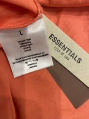 Fear of God Essentials Long Sleeve T Shirt Coral Men’s Size L New NWT Authentic