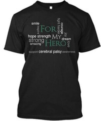 Cerebral Palsy Awareness T-Shirt Made in the USA Size S to 5XL
