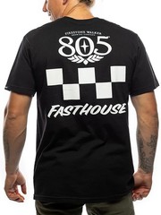 Fasthouse Men’s 805 Foundation Short Sleeve Midweight T-shirt Motocross Logo Tee