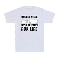 Uncle and Niece Best Friends For Life Awesome Cool Family Gift Men’s T-Shirt