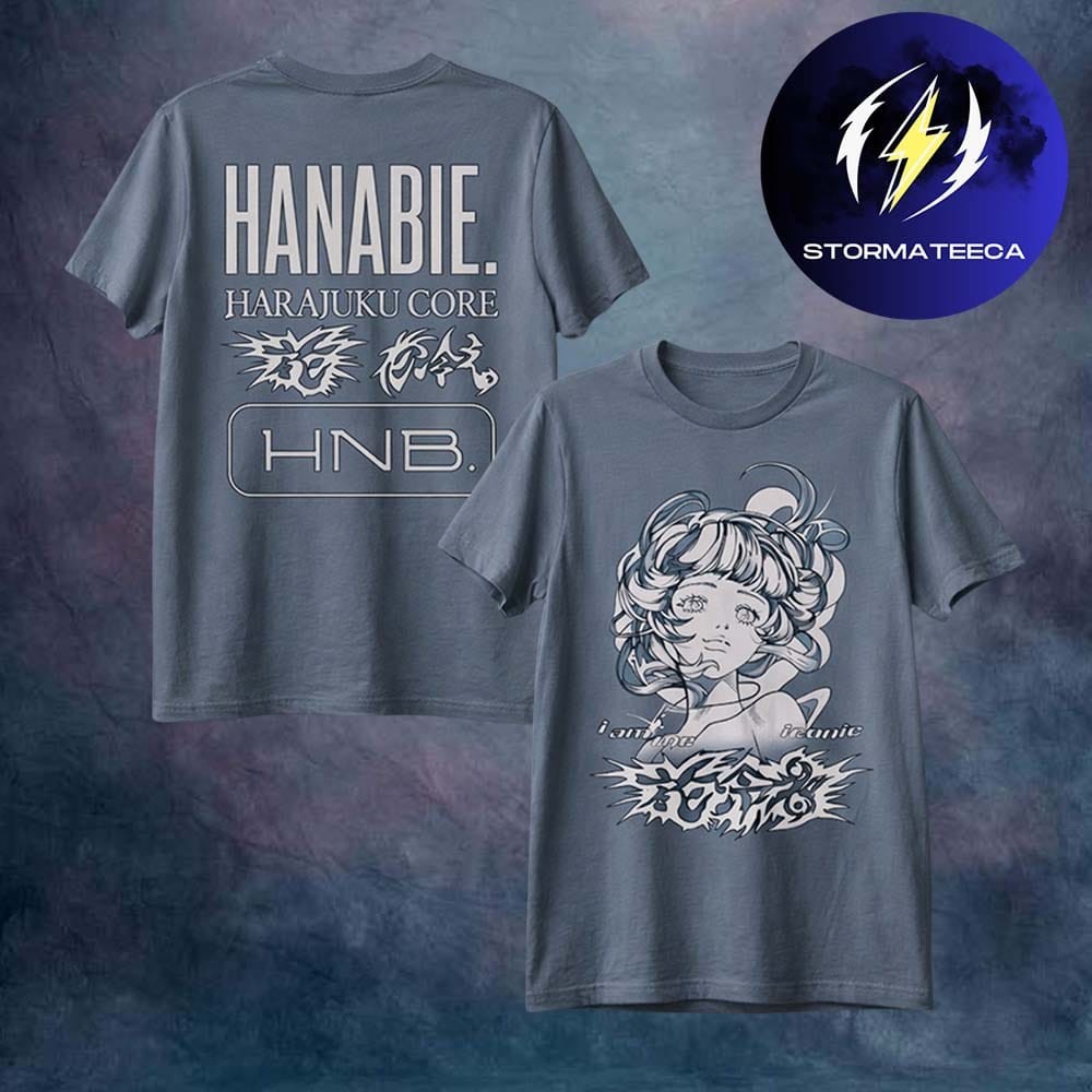 Hanabie@ Merch North America Tour 2026 Iconic Harajuku Core T-Shirt