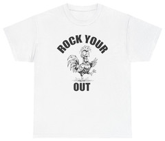 Rock Your Cock Out Funny Graphic Tee | Unethical Threads