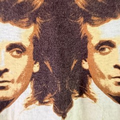 Vintage 1986-87 Eddie Money Can’t Hold Back Tour Tee Single Stitch White S USA