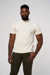 KAM Active Performance Distressed Print Tee For Men in 3 Colours, 2XL-8XL