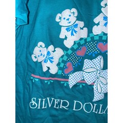 Vintage Silver Dollar City Shirt Mount Rushmore Test Print Tee 90s VTG Medium