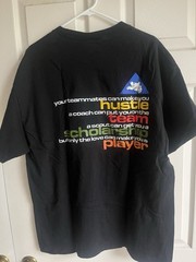 Nike No Routine Football Basketball Pro Combine NYC Men’s Shirt Black XL Vintage