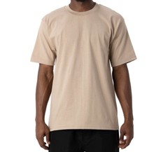 Pro Club Men’s Heavyweight Plain Cotton Short Sleeve Crew Neck T-Shirt Big Tall