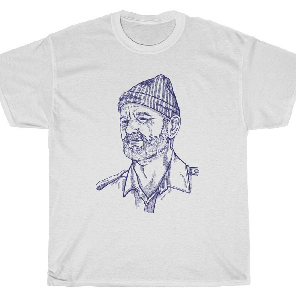STEVE ZISSOU SKETCH T-Shirt – Life Wes Aquatic Anderson Murray